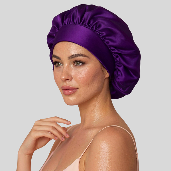 RoyalSilky Mulberry Silk Bonnet - Purple