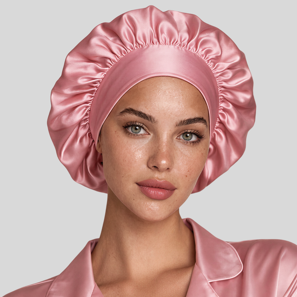 RoyalSilky Mulberry Silk Bonnet - Rose